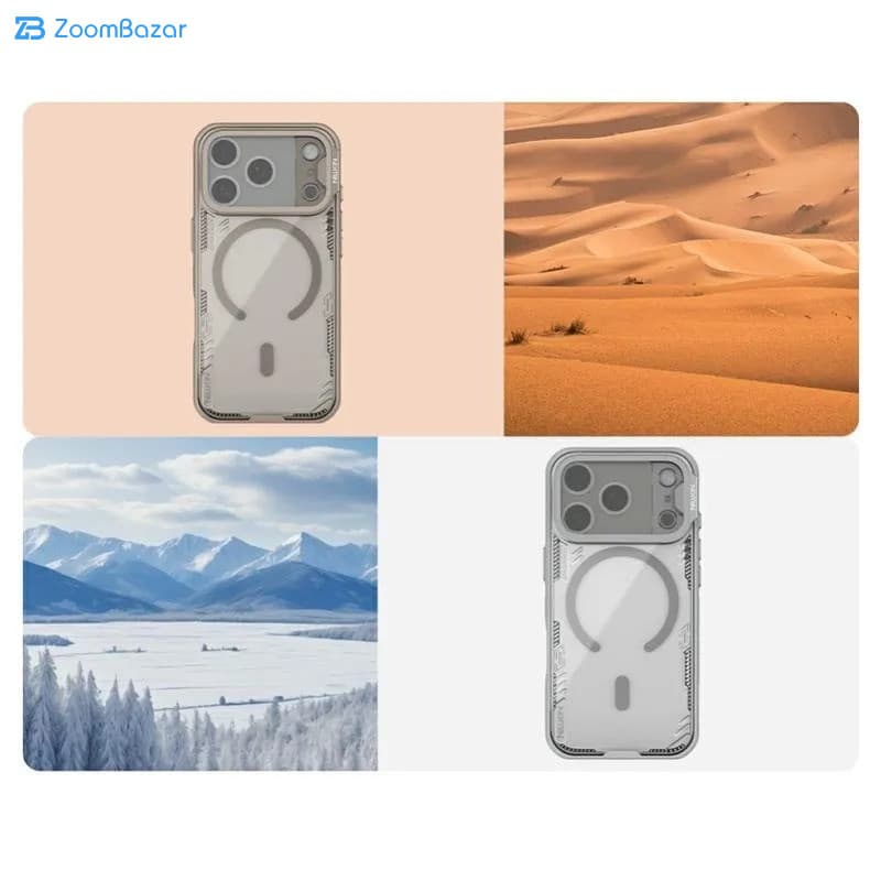 قاب نیلکین مدل Iceblade Prop Frame Transparent Lens Magnetic مناسب برای گوشی موبایل اپل iPhone 17 Pro Max — تصویر ۷