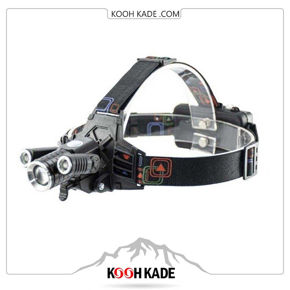 هدلایت 3 لامپ متحرک K3 W602