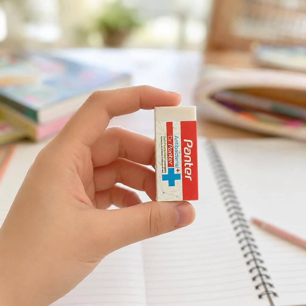 پاک کن آنتی باکتریال بزرگ پنتر مدل Soft Plus E135 — تصویر ۳