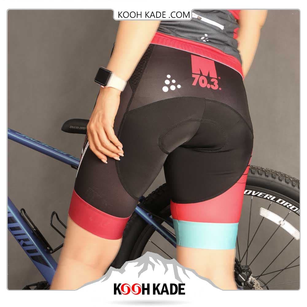 شلوارک دوچرخه سواری IRONMAN — تصویر ۳