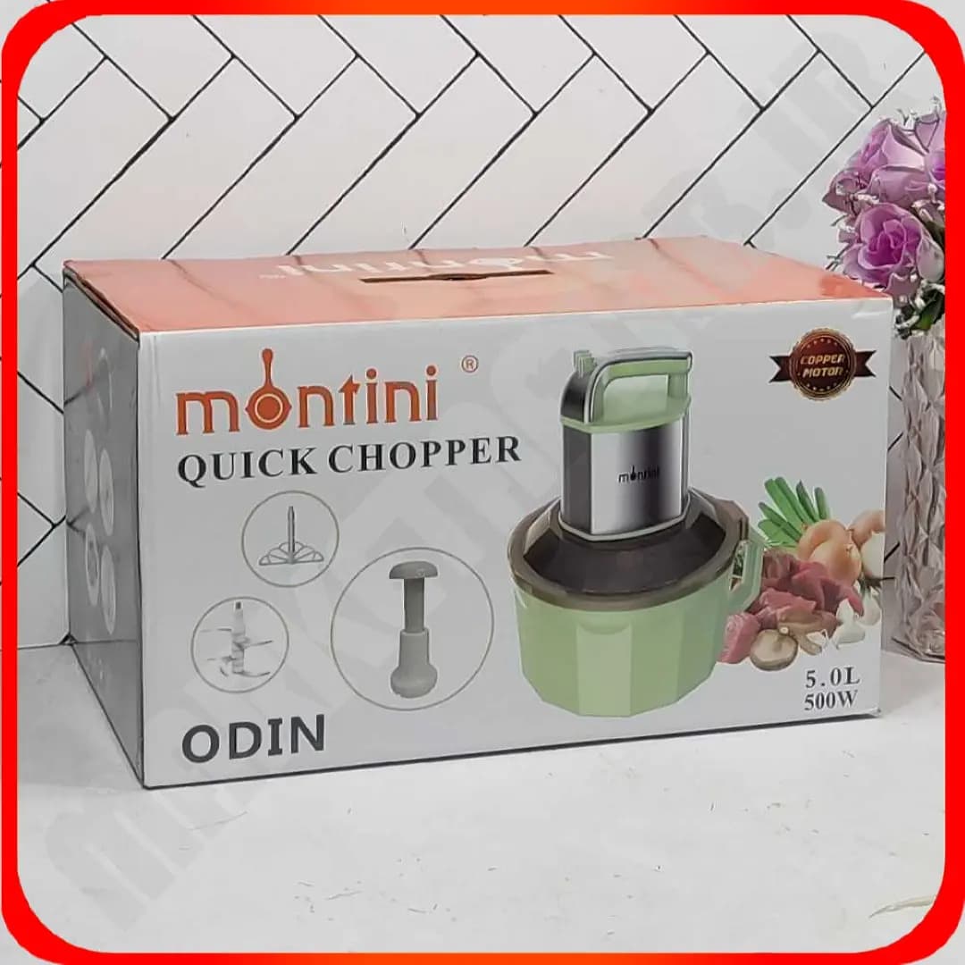 خردکن 5 لیتر استیل ODIN مونتینی