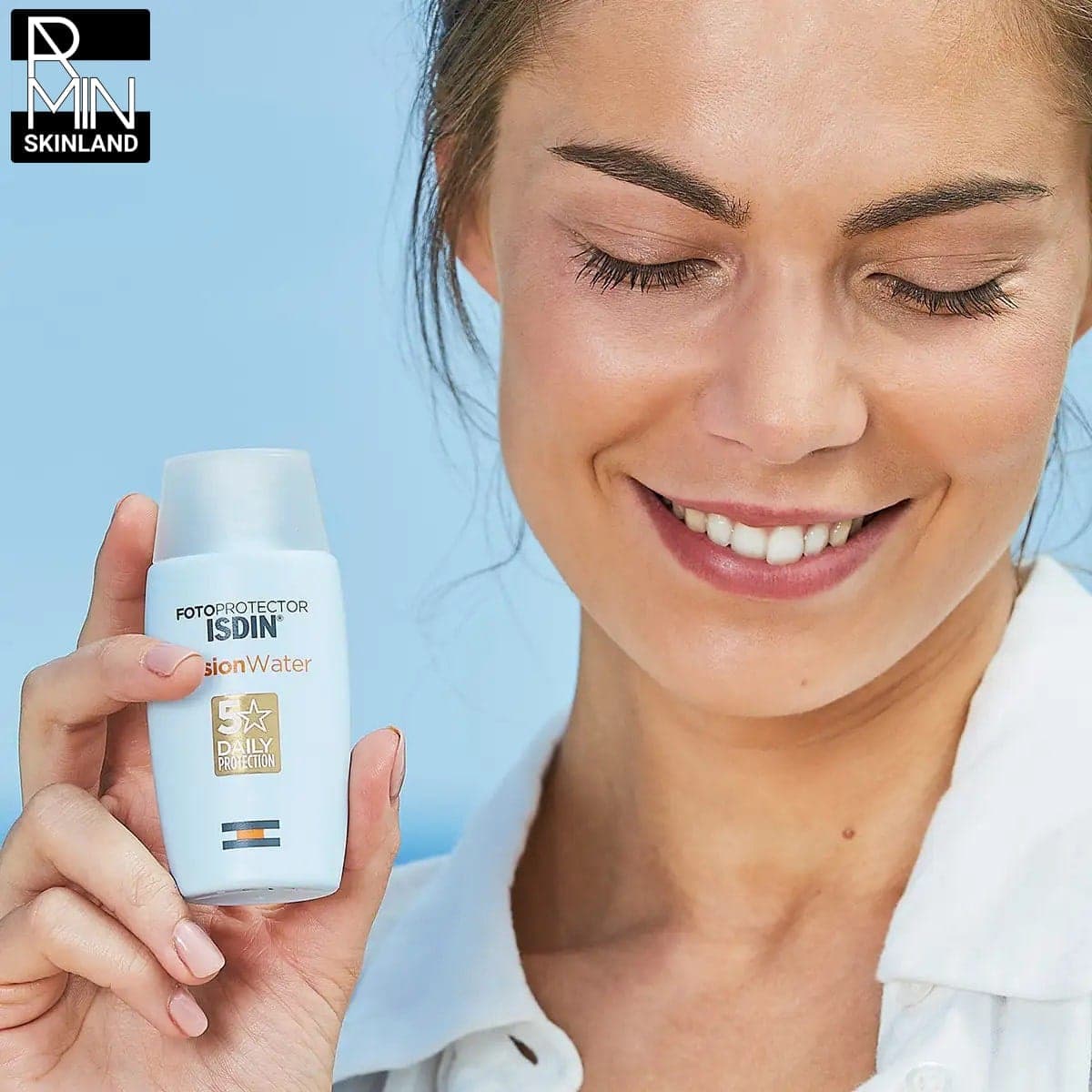 ضد آفتاب ایزدین اسپانیا مدل فیوژن واتر بدون رنگ SPF 50 حجم 50ml — تصویر ۳