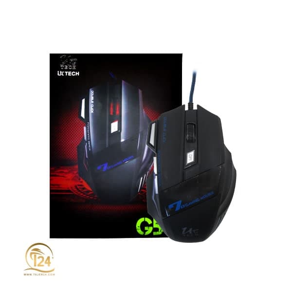 ماوس گیمینگ با سیم Uctech مدل G50