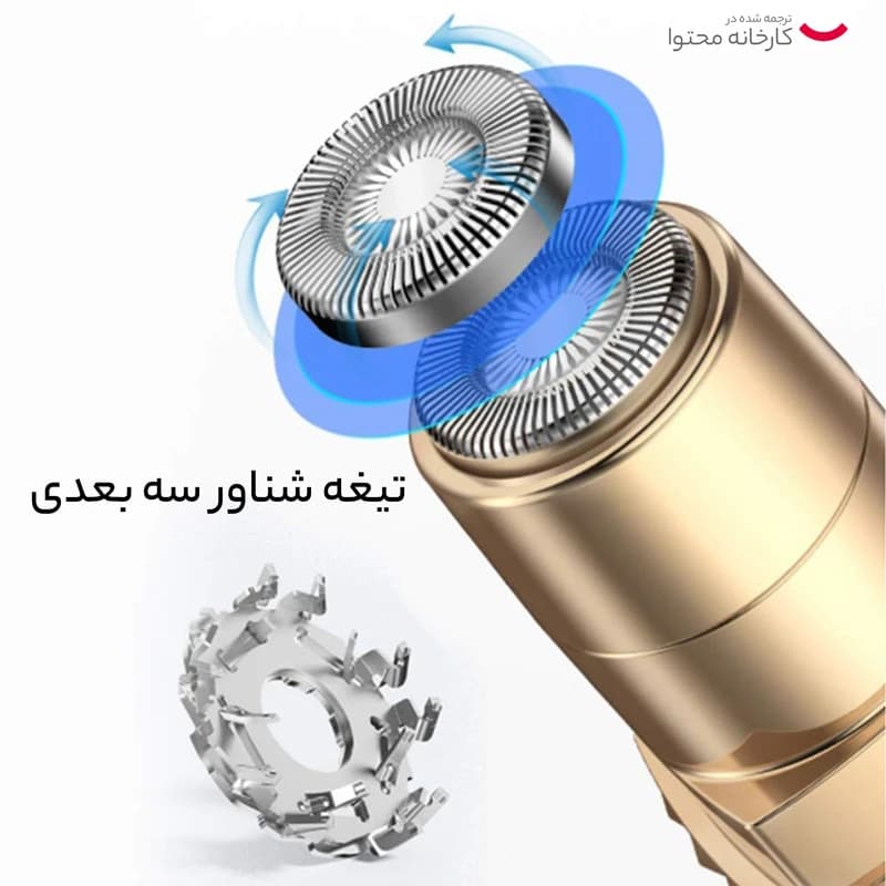 موزر و موبر صورت 70081 DSP سفید دی اس پی — تصویر ۴