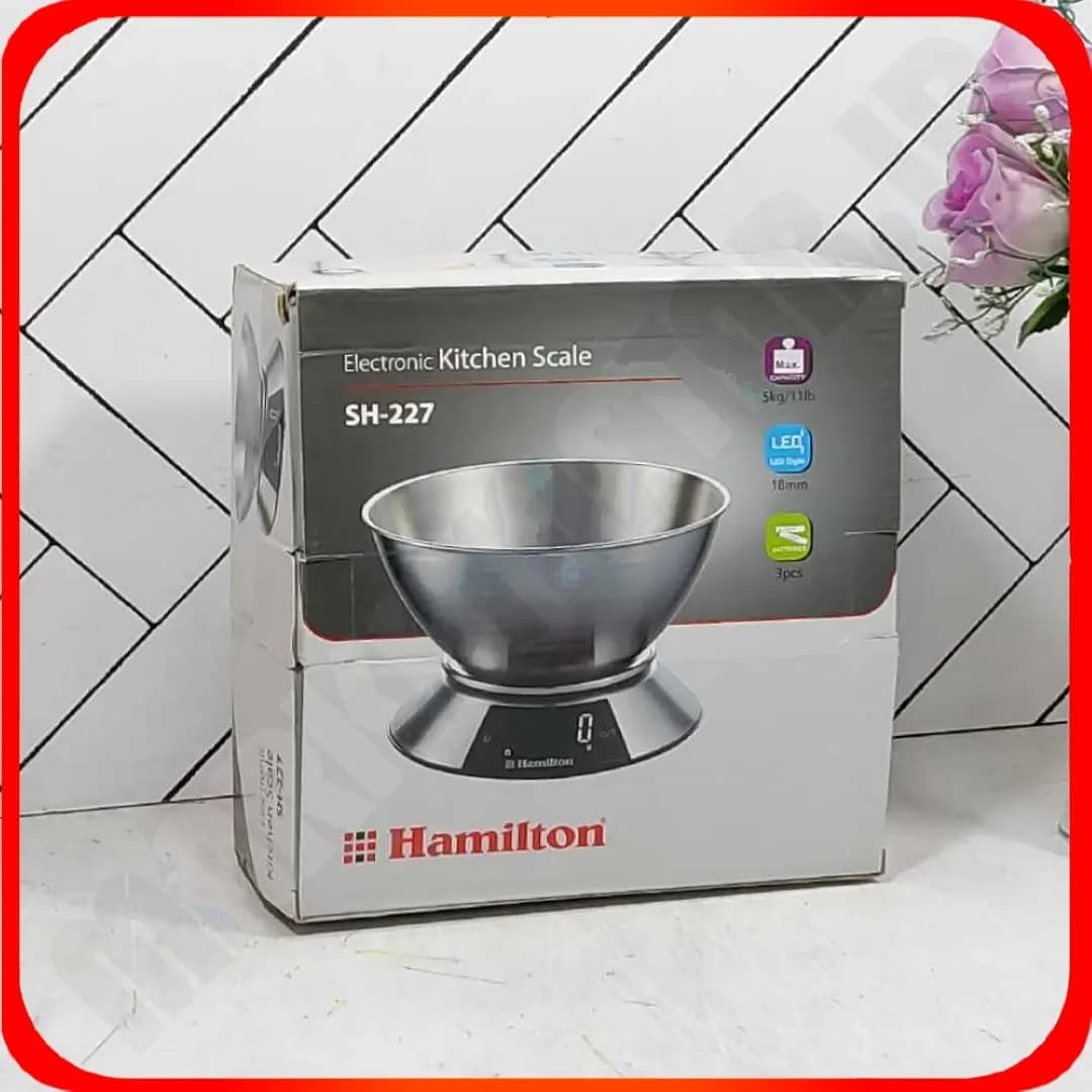 ترازو آشپزخانه کاسه دار SH-227 همیلتون