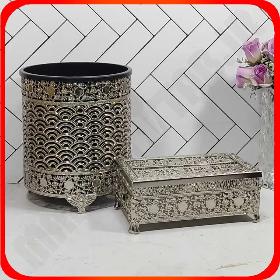 سطل و دستمال کندو آزالیا سیلور زومبا