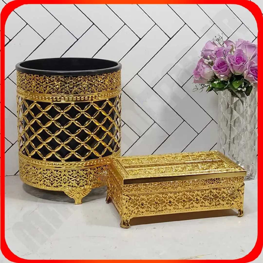 سطل و دستمال کندو خورشیدی دو تسمه طلایی زومبا