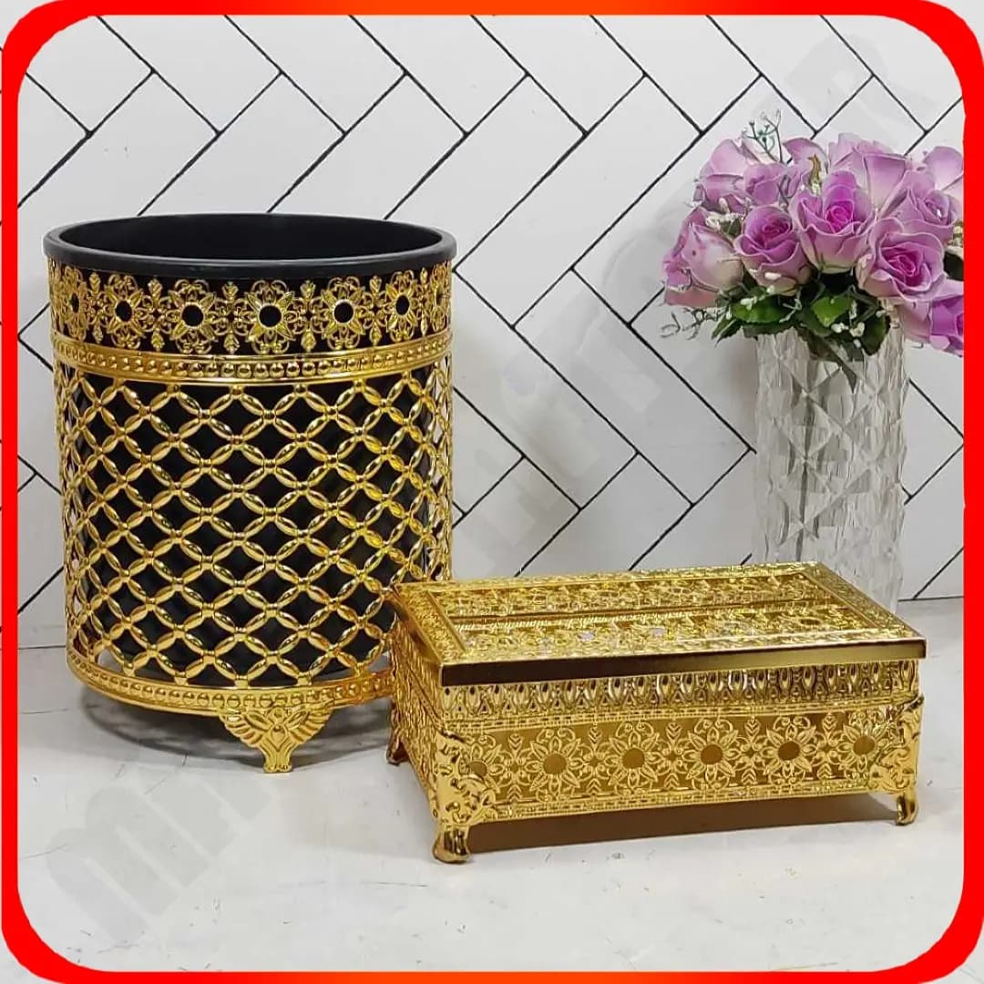سطل و دستمال کندو آزالیا تک تسمه طلایی زومبا
