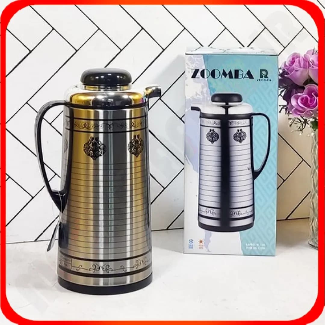 فلاکس 1/6 لیتر شیشه صورتی S1700 لایرا زومبا