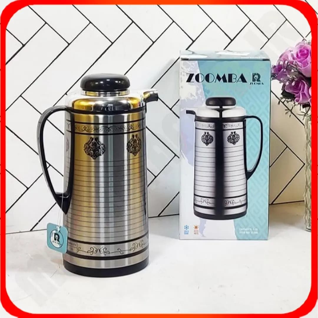 فلاکس 1/3 لیتر شیشه صورتی S1700 لایرا زومبا