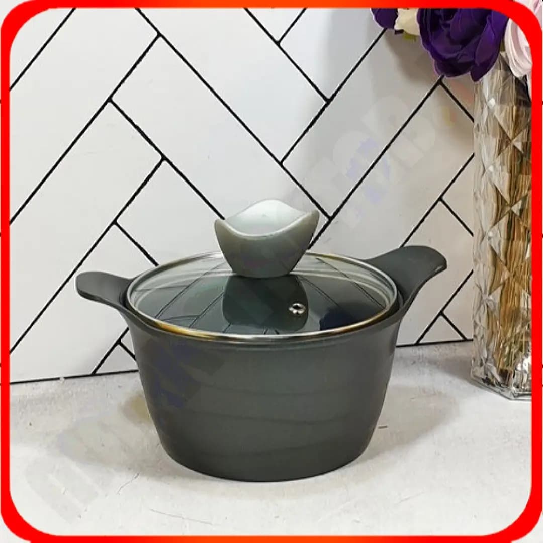 قابلمه سایز 16 دایکاست نقره ای صدف 40505003 سام ست