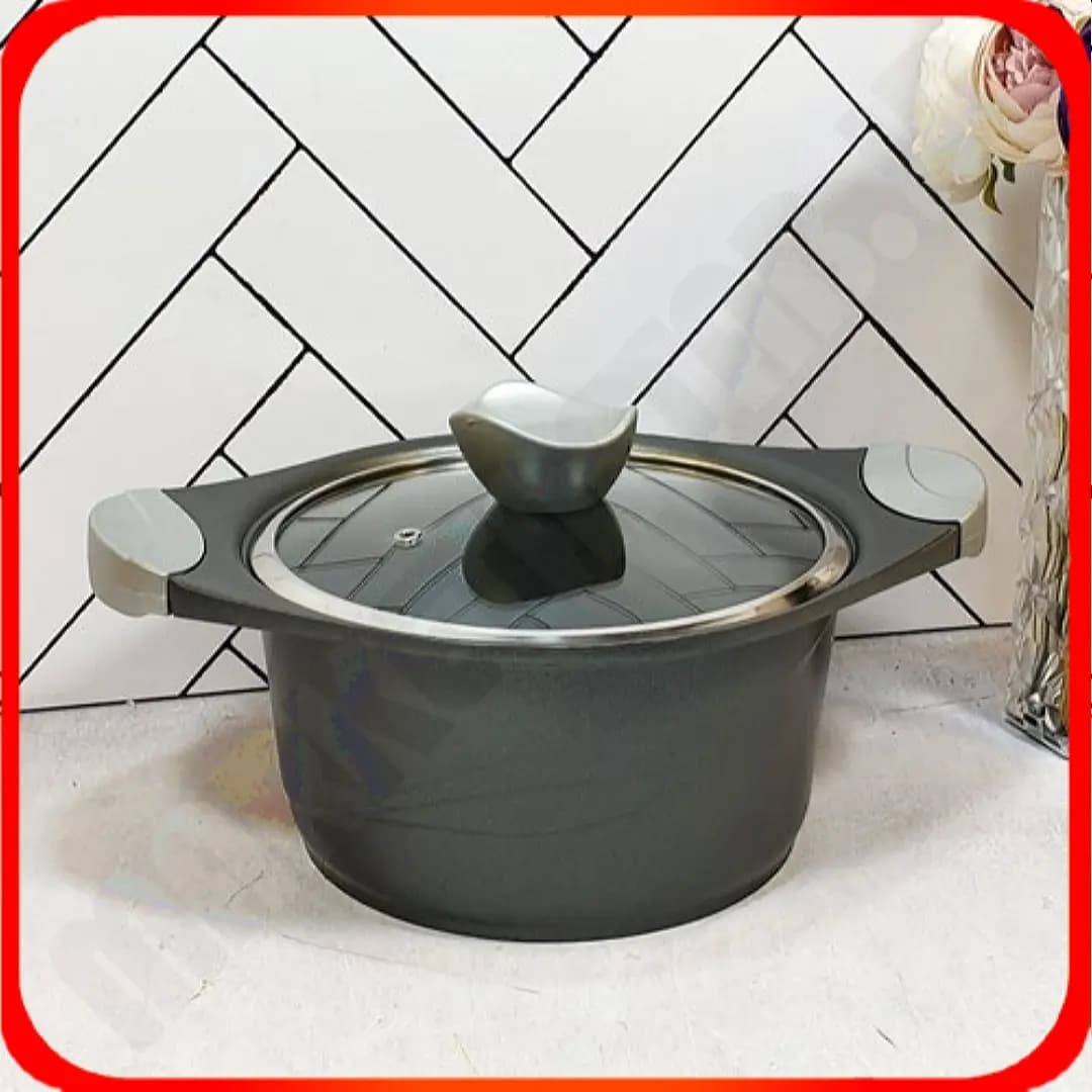 قابلمه سایز 20 دایکاست نقره ای اوج 40504012 سام ست