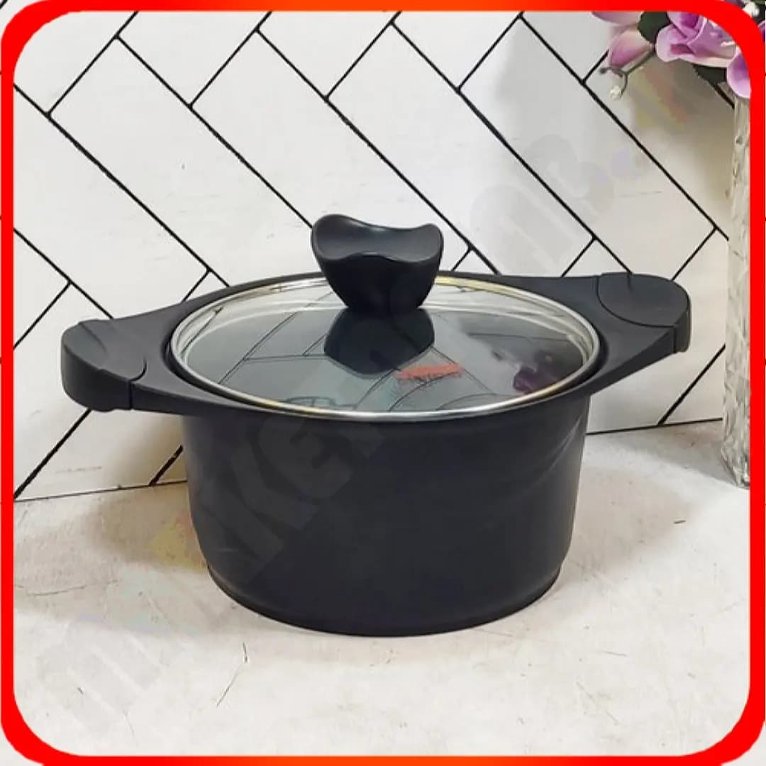 قابلمه سایز 20 دایکاست مشکی اوج 40504011 سام ست