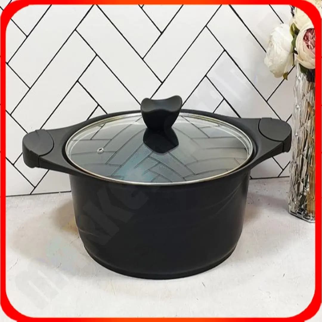 قابلمه سایز 28 دایکاست مشکی اوج 40502008 سام ست