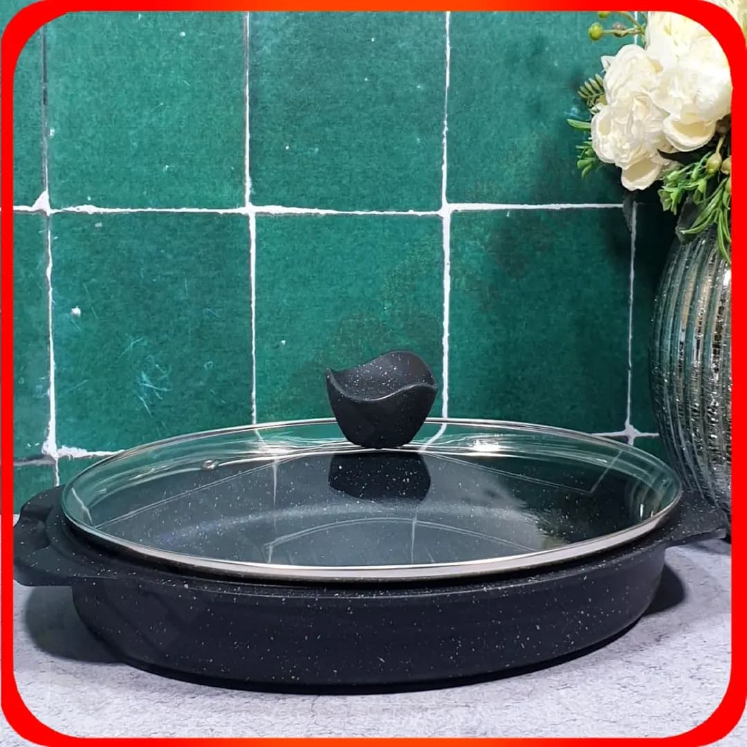تابه ماهی پز مشکی طرح اوج دایکاست40510003 سام ست