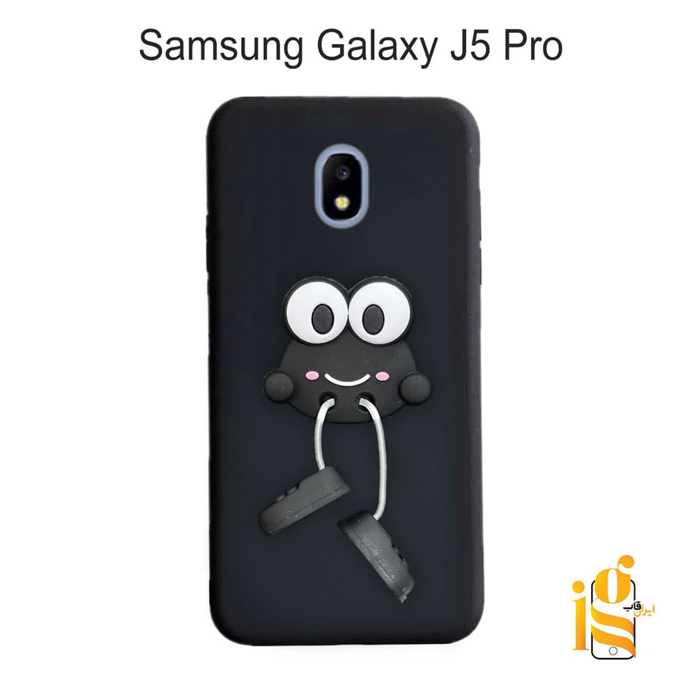 قاب عروسکی طرح قورباغه برای موبایل سامسونگ J5 Pro — تصویر ۲