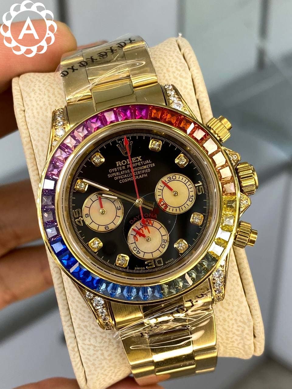 ساعت مچی مردانه رولکس مدل 2022 Rolex Daytona Rainbow