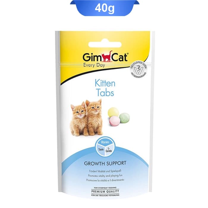 قرص مولتی ویتامین بچه گربه جیم کت (GimCat) وزن 40 گرم کد 112034