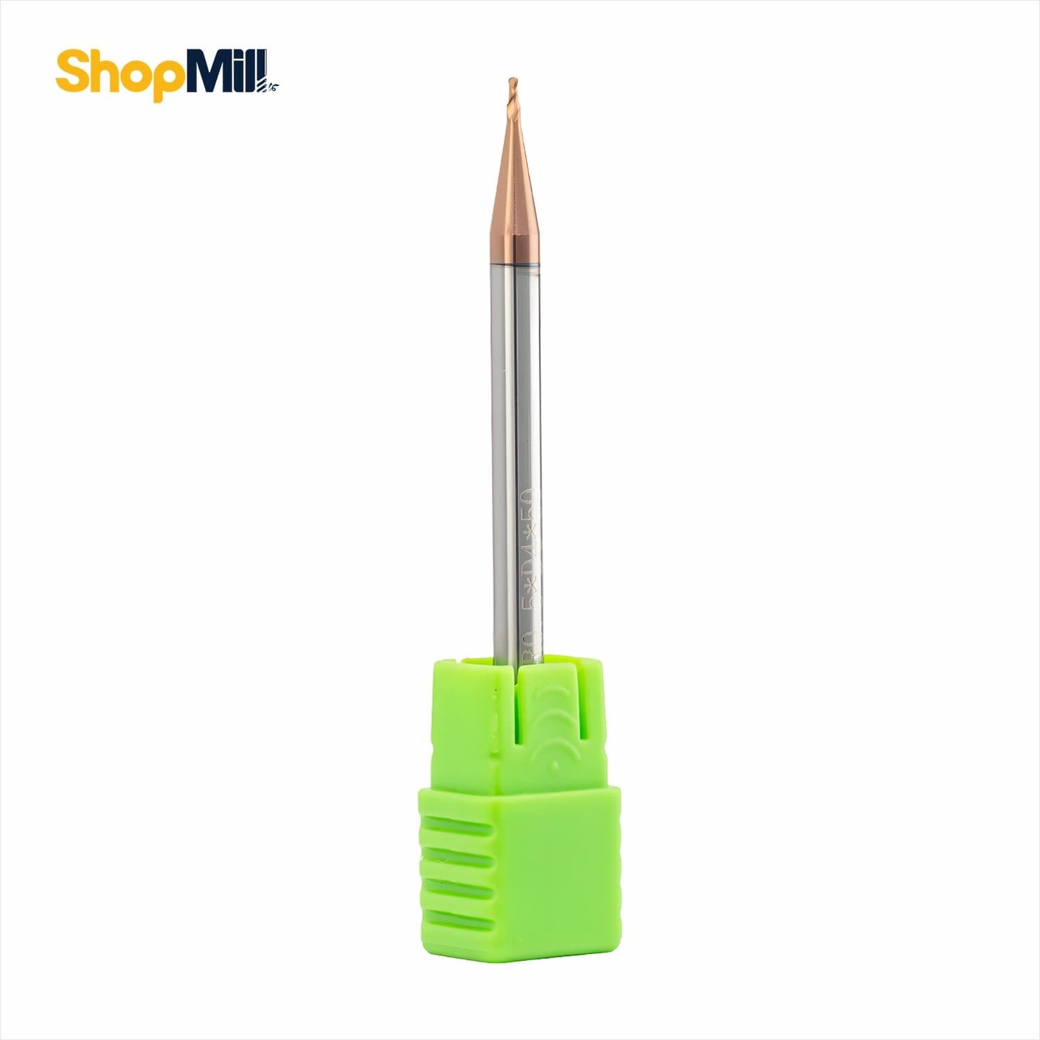 فرز انگشتی بال نوز الماس قطر 1 OEM مدل 2F-R.05*D4*50 HRC55