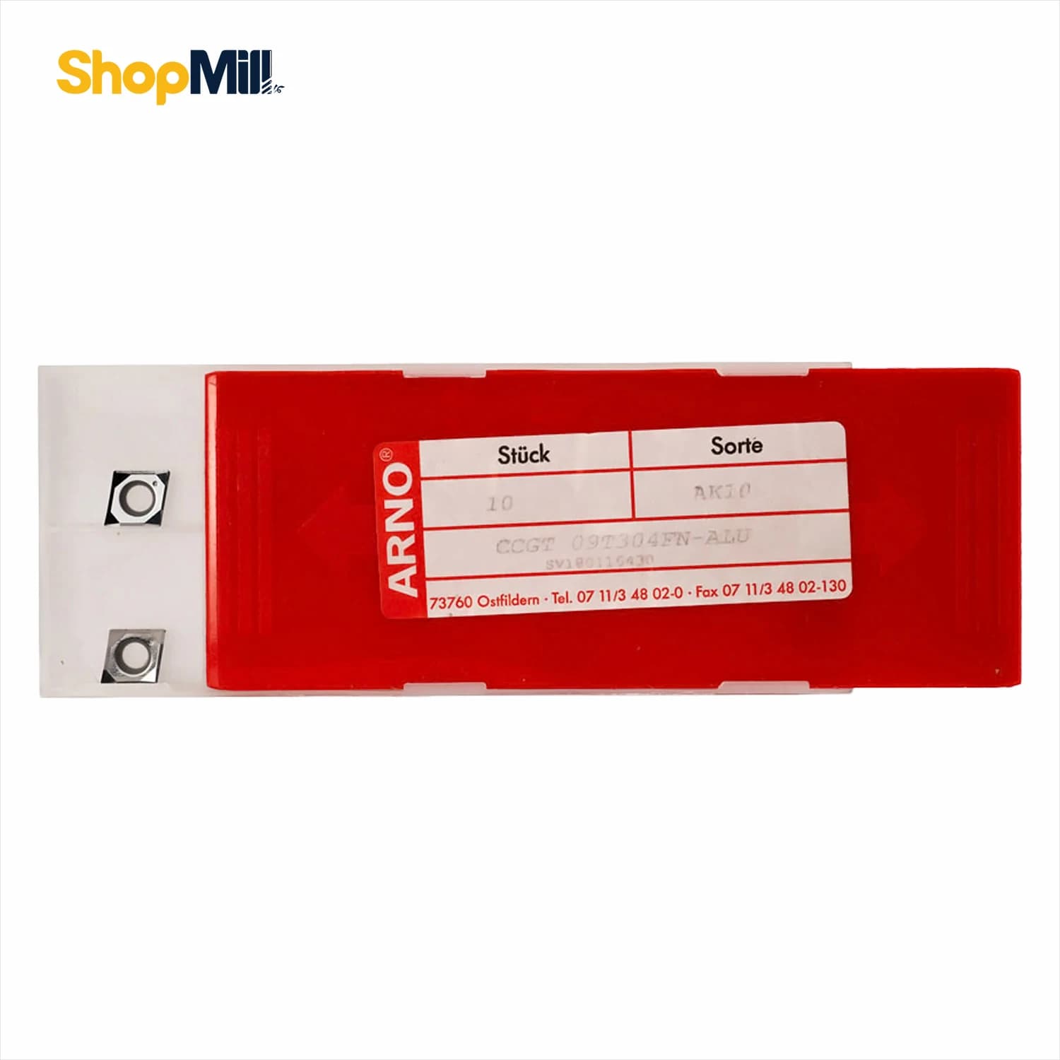 اینسرت الماس آرنو (ARNO) مدل CCGT09T304FN-ALU