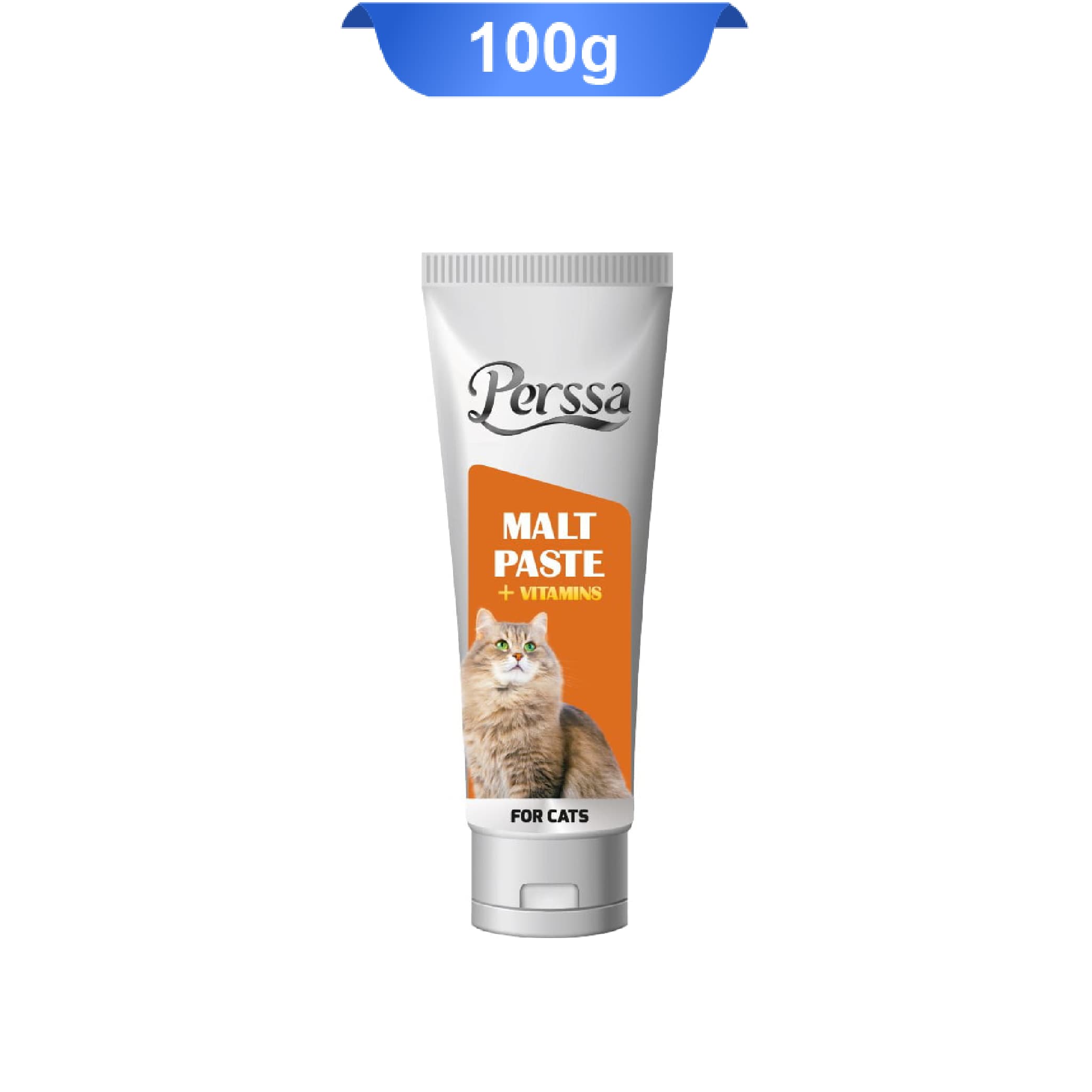 خمیر مالت گربه ویتامینه پرسا وزن 100 گرم Perssa Malt Paste Vitamins
