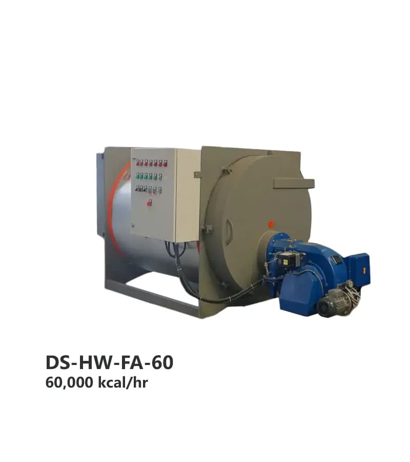 دیگ آبگرم فولادی دابو صنعت سری فاران مدل DS-HW-FA-60