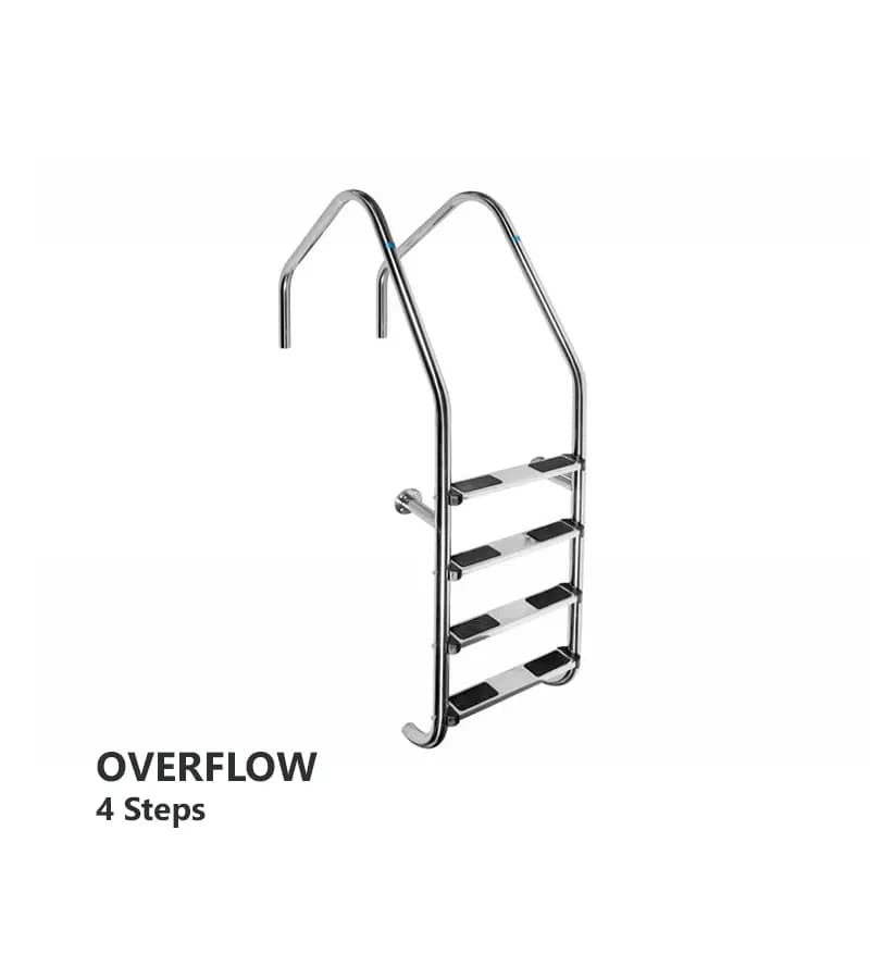 نردبان استخر OVERFLOW گماش (GEMAŞ) مدل 4 پله