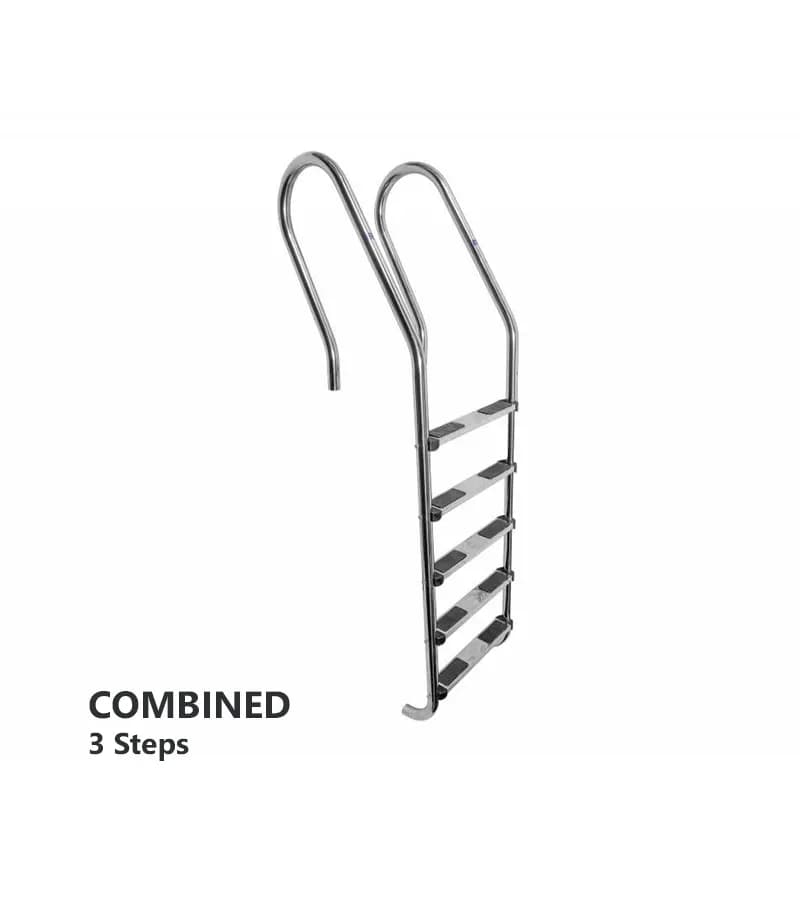 نردبان استخری COMBINED گماش (GEMAŞ) مدل 3 پله