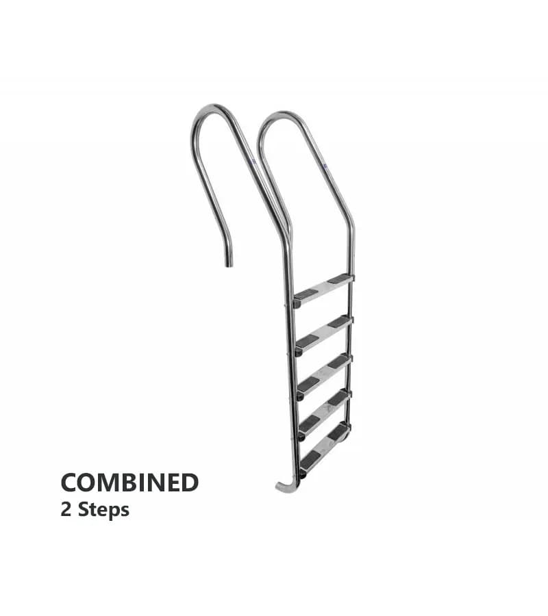 نردبان استخری COMBINED گماش (GEMAŞ) مدل 2 پله