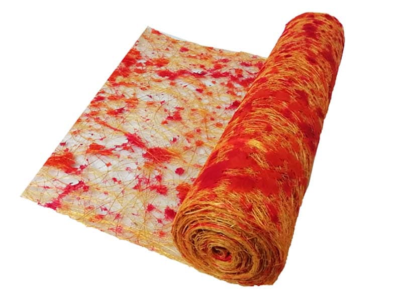 رول الیاف طبیعی آباکا (رازور) گلدار