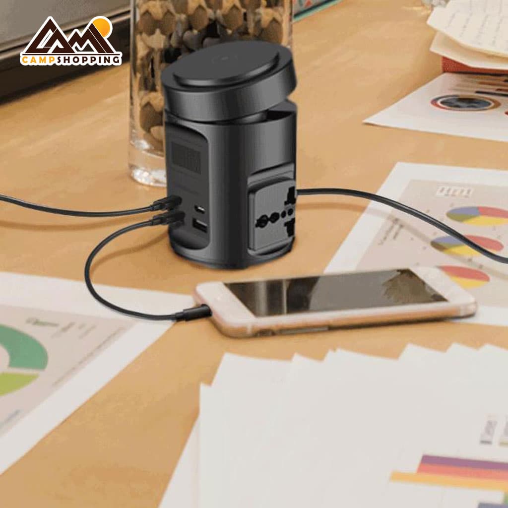 پاورهاب چند کاره پاورولوجی مدل MAGSAFE POWER HUB کد PWCUQC014 — تصویر ۴