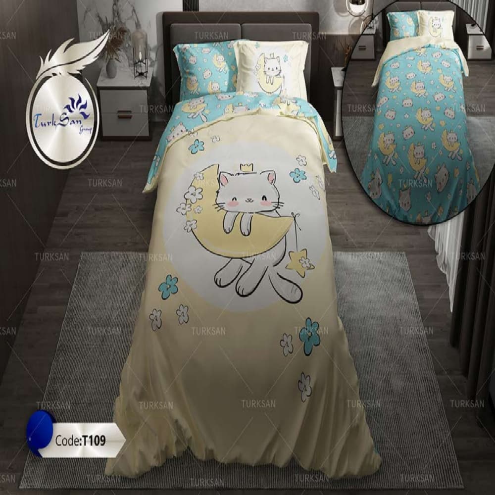 سرویس روتختی ترکسان یکنفره دو رو کد T-109