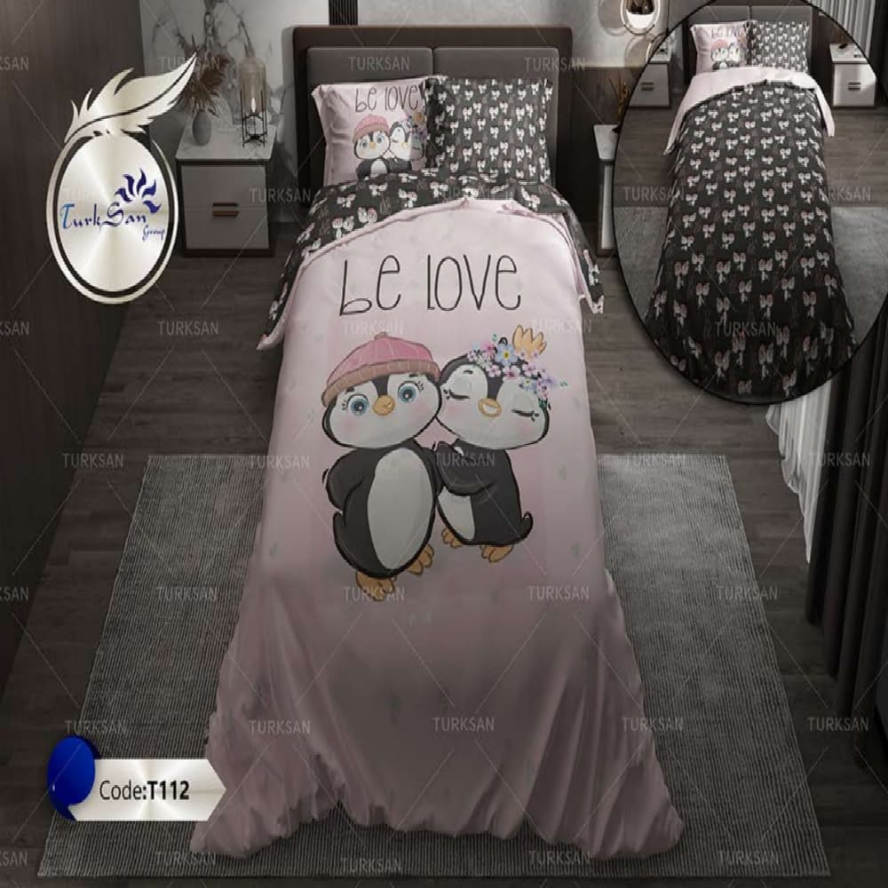 سرویس روتختی ترکسان یکنفره دو رو کد T-112
