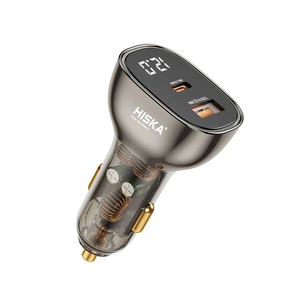 شارژر فندکی هیسکا مدل Hiska HCC-326