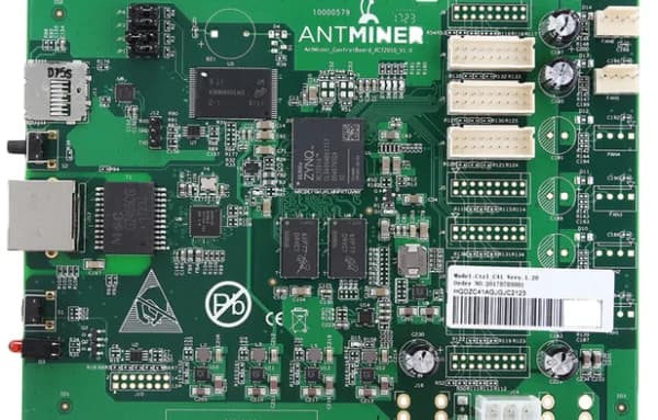 کنترل برد ماینر Antminer S9