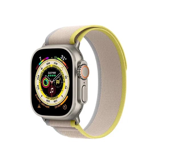 ساعت هوشمند اپل واچ سری اولترا تریل مدل Apple Watch Ultra 49mm Trail yellow