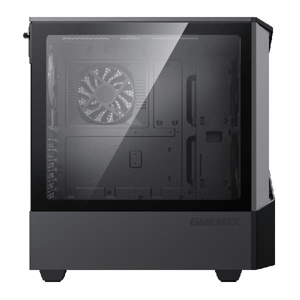 کیس گیمینگ گیم مکس GAMEMAX Contac COC BG رنگ مشکی خاکستری — تصویر ۷