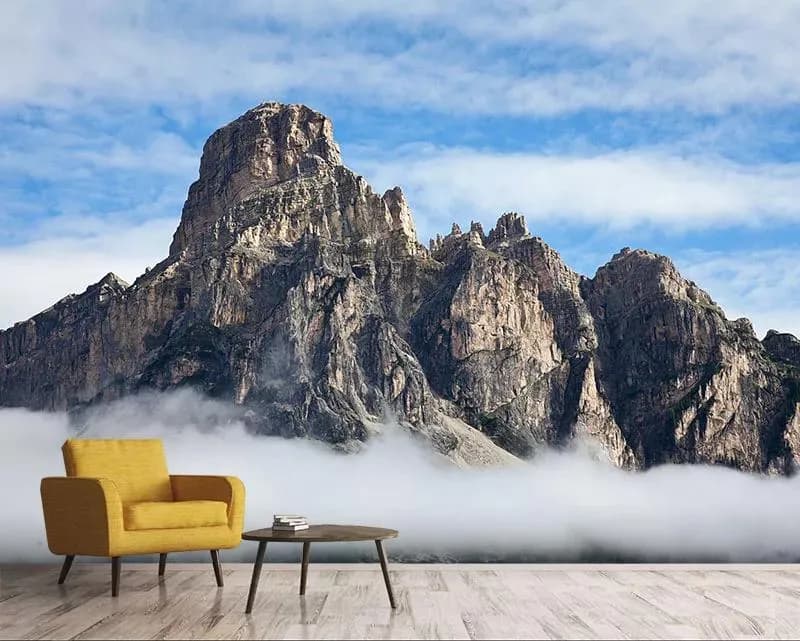 پوستر دیواری طبیعت طرح کوهستان — تصویر ۲