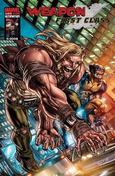 دانلود کمیک Weapon – X First Class #1 – 3 (2009)