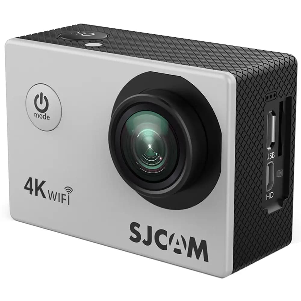دوربین اکشن ورزشی SJCAM SJ4000 air 4K نقره ای — تصویر ۳