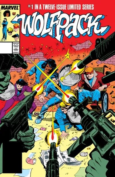 دانلود کمیک Wolfpack #0 – 12 (1987-1989)