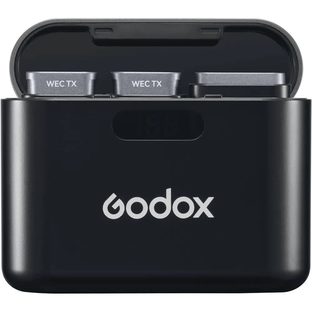 میکروفون یقه ای بی سیم گودکس Godox WEC Wireless Microphone — تصویر ۲