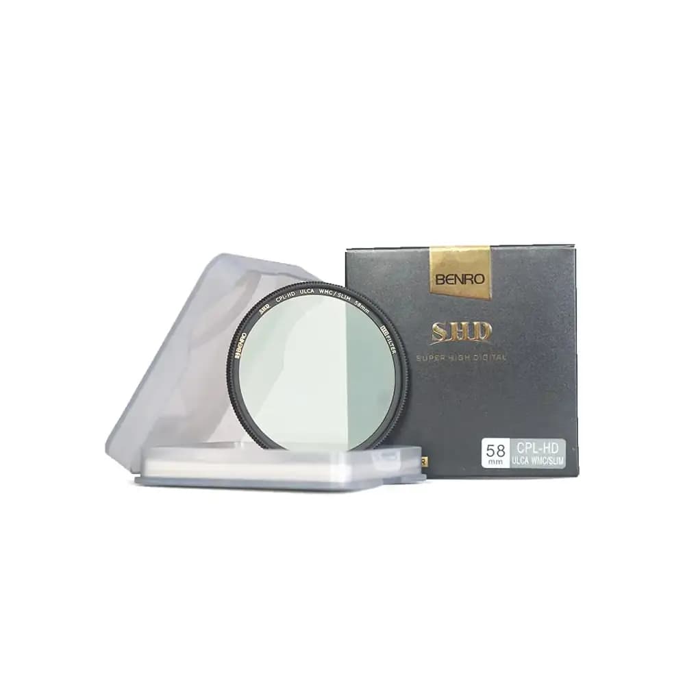 فیلتر لنز عکاسی پلاریزه بنرو Benro SHD CPL 58mm IR — تصویر ۳