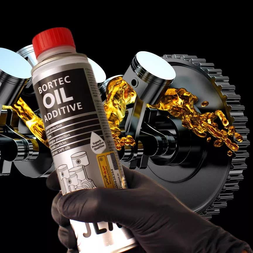 مکمل روغن سرامیکی جی ال ام مدل BORTEC کد 885641 حجم 250 میلی لیتر — تصویر ۳