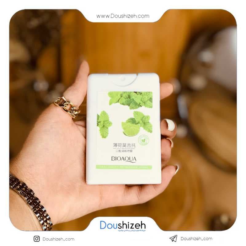 اسپری خوشبوکننده دهان نعنا بیوآکوا BIOAQUA