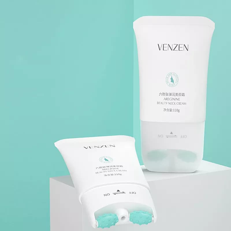 کرم رفع غبغب ماساژور دار مخصوص گردن VENZEN — تصویر ۸