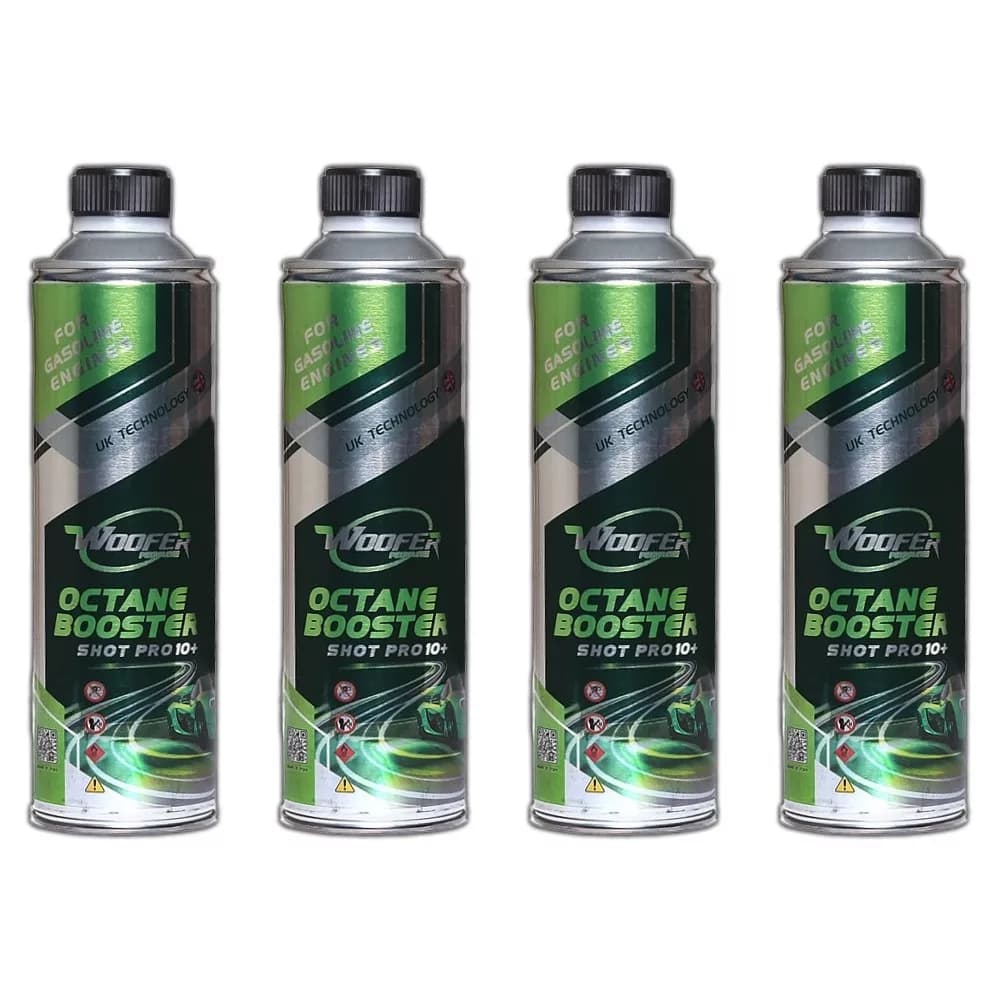 اکتان بوستر ووفر مدل Shot Pro 10 حجم 500 میلی لیتر بسته 4 عددی