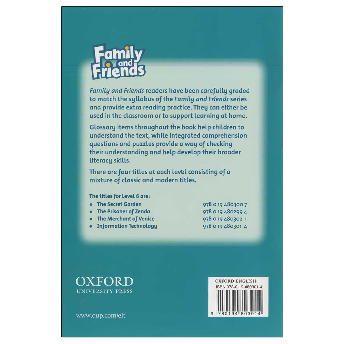 Information Technology__Story Book Family and Friends 6 — تصویر ۲