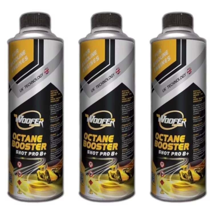 اکتان بوستر ووفر مدل Shot Pro 8 حجم 500 میلی لیتر بسته 3 عددی