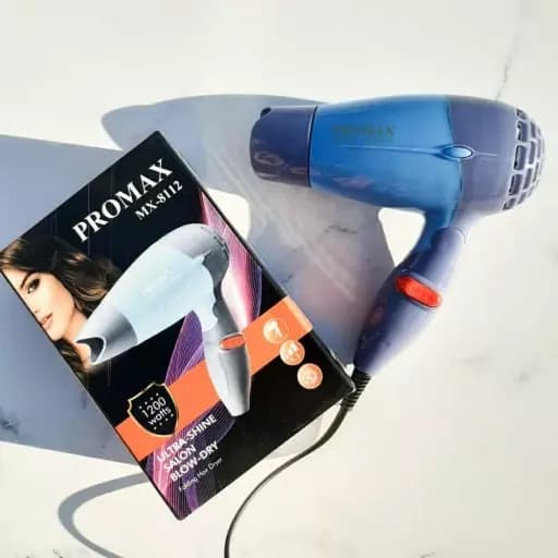 سشوار مسافرتی تاشو پرومکس PRO MAX — تصویر ۲